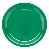 G.E.T - Diamond Mardi Gras 9" Rainforest Green Narrow Rim Plate (24 Per Case) - NP-9-FG