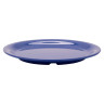 G.E.T - Diamond Mardi Gras 9" Peacock Blue Narrow Rim Plate (24 Per Case) - NP-9-PB