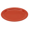 G.E.T - Diamond Mardi Gras 9" Rio Orange Narrow Rim Plate (24 Per Case) - NP-9-RO