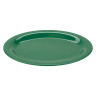 G.E.T - Diamond Mardi Gras 12" x 9" Rainforest Green Oval Platter (12 Per Case) - OP-120-FG
