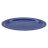G.E.T - Diamond Mardi Gras 12" x 9" Peacock Blue Oval Platter (12 Per Case) - OP-120-PB