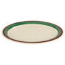 G.E.T - Diamond Portofino 13.5" x 10.25" Oval Platter (12 Per Case) - OP-135-PO