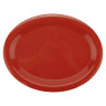 G.E.T - Diamond Mardi Gras 13.5" x 10.25" Rio Orange Oval Platter (12 Per Case) - OP-135-RO