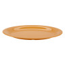 G.E.T - Diamond Mardi Gras 13.5" x 10.25" Tropical Yellow Oval Platter (12 Per Case) - OP-135-TY