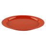 G.E.T - Diamond Mardi Gras 14.75" x 10.5" Rio Orange Oval Platter (12 Per Case) - OP-145-RO