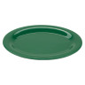 G.E.T - Diamond Mardi Gras 9.75" x 7.25" Rainforest Green Oval Platter (24 Per Case) - OP-950-FG
