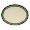 G.E.T - Diamond Portofino 9.75" x 7.25" Oval Platter (24 Per Case) - OP-950-PO