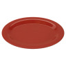 G.E.T - Diamond Mardi Gras 9.75" x 7.25" Rio Orange Oval Platter (24 Per Case) - OP-950-RO