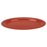 G.E.T - Diamond Mardi Gras 9.75" x 7.25" Rio Orange Oval Platter (24 Per Case) - OP-950-RO