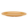 G.E.T - Diamond Mardi Gras 9.75" x 7.25" Tropical Yellow Oval Platter (24 Per Case) - OP-950-TY
