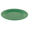 G.E.T - Diamond Mardi Gras 10.5" Rainforest Green Wide Rim Plate (12 Per Case) - WP-10-FG