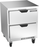 Beverage-Air - 27" Mobile Worktop Refrigerator w/ 2 Drawers - WTRD27AHC-2-FLT