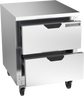 Beverage-Air - 27" Mobile Worktop Refrigerator w/ 2 Drawers - WTRD27AHC-2-FLT