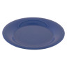 G.E.T - Diamond Mardi Gras 10.5" Peacock Blue Wide Rim Plate (12 Per Case) - WP-10-PB