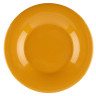 G.E.T - Diamond Mardi Gras 5.5" Tropical Yellow Wide Rim Plate (48 Per Case) - WP-5-TY