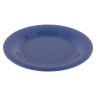 G.E.T - Diamond Mardi Gras 6.5" Peacock Blue Wide Rim Plate (48 Per Case) - WP-6-PB