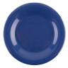 G.E.T - Diamond Mardi Gras 6.5" Peacock Blue Wide Rim Plate (48 Per Case) - WP-6-PB