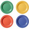 G.E.T - Diamond Mardi Gras 7.5" Mixed Colors Wide Rim Plate (48 Per Case) - WP-7-MIX