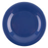 G.E.T - Diamond Mardi Gras 7.5" Peacock Blue Wide Rim Plate (48 Per Case) - WP-7-PB