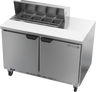 Beverage-Air - 48" Sandwich Prep Table w/ 2 Doors - SPE48HC-08