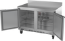 Beverage-Air - 48" Mobile Worktop Refrigerator w/ 2 Solid Swing Doors - WTR48AHC
