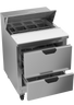 Beverage-Air - 27" Sandwich Prep Table w/ 2 Drawers - SPED27HC