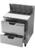 Beverage-Air - 27" Sandwich Prep Table w/ 2 Drawers - SPED27HC-B