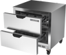 Beverage-Air - 32" Mobile Undercounter Freezer w/ 2 Drawers - UCFD32AHC-2