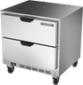 Beverage-Air - 32" Mobile Undercounter Freezer w/ 2 Drawers - UCFD32AHC-2