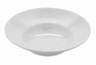 G.E.T - Minski 11 Qt White Textured Rim Large Round Display Bowl (3 Per Case) - B-352-MN-W