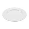 G.E.T - Minski 10.5" White Textured Rim Plate (12 Per Case) - PT-10-MN-W