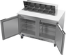 Beverage-Air - 48" Sandwich Prep Table w/ 2 Doors - SPE48HC-10