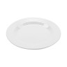 G.E.T - Minski 12.5" White Textured Rim Round Dinner Plate (12 Per Case) - PT-12-MN-W