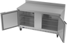 Beverage-Air - 60" Mobile Worktop Refrigerator w/ 2 Solid Swing Doors - WTR60AHC