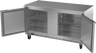 Beverage-Air - 60" Mobile Worktop Refrigerator w/ 2 Solid Swing Doors - WTR60AHC-FLT