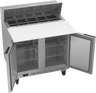 Beverage-Air - 36" Sandwich Prep Table w/ 2 Doors & 17" Cutting Board - SPE36HC-10C