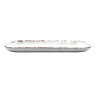 G.E.T - French Mill 15" x 7.5" Rectangular Coupe Display Tray (12 Per Case) - CS-1576-FM