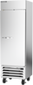 Beverage-Air - 27" Horizon Stainless Steel Reach-In Shallow Depth Refrigerator w/ 1 Solid Swing Door - HBR19HC-1