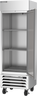 Beverage-Air - 27" Horizon Stainless Steel Reach-In Shallow Depth Refrigerator w/ 1 Solid Swing Door - HBR19HC-1
