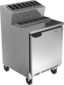 Beverage-Air - 27" Sandwich Prep Table w/ 1 Door, 6 Pans & 7 Top Rail Jars - TPE27HC-6P-7R