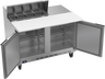 Beverage-Air - 48" Sandwich Prep Table w/ 2 Doors & 17" Cutting Board - SPE48HC-08C
