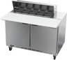 Beverage-Air - 48" Sandwich Prep Table w/ 2 Doors & 17" Cutting Board - SPE48HC-10C