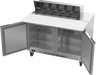Beverage-Air - 48" Sandwich Prep Table w/ 2 Doors & 17" Cutting Board - SPE48HC-10C