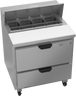 Beverage-Air - 32" Sandwich Prep Table w/ 2 Drawers - SPED32HC-08-2