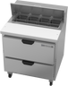 Beverage-Air - 32" Sandwich Prep Table w/ 2 Drawers - SPED32HC-08-2