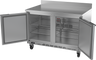 Beverage-Air - 48" Mobile Worktop Freezer w/ 2 Solid Swing Doors - WTF48AHC
