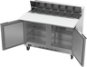 Beverage-Air - 48" Sandwich Prep Table w/ 2 Doors & 17" Cutting Board - SPE48HC-12C