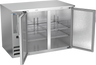 Beverage-Air - 48" Stainless Steel Back Bar w/ 2 Solid Swing Doors - BB48HC-S