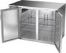 Beverage-Air - 48" Stainless Steel Back Bar w/ 2 Solid Swing Doors - BB48HC-S