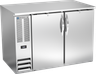 Beverage-Air - 48" Stainless Steel Back Bar w/ 2 Solid Swing Doors - BB48HC-S